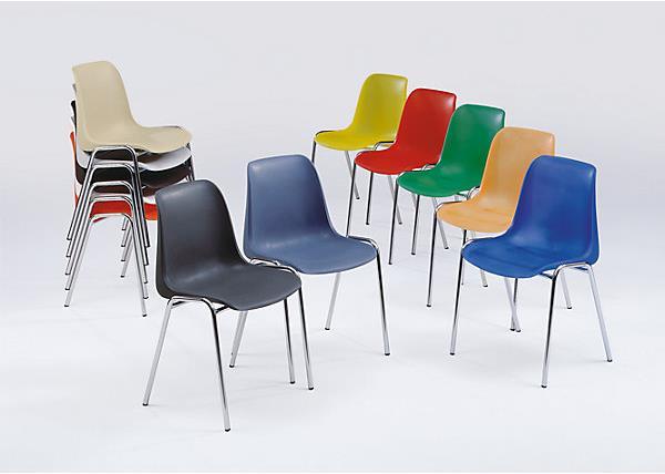 Actual product image kaiserkraft Plastic shell chair