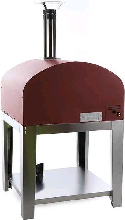 Produktbild Seven Italy Ade OutdoorGasofen mit WagenRot (Pizzaofen Gas)
