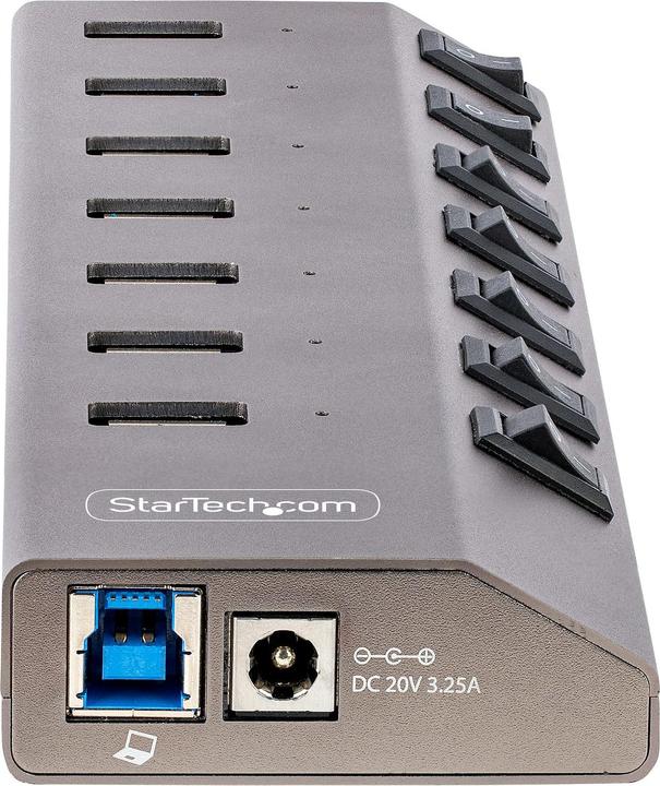 Actual product image StarTech com 5G7AIBS-USB-HUB-EU, USB 3.2 Gen 1 (3.1 Gen 1) Type-B, USB 3.2 Gen 1 (3.1 Gen 1) Type-A (USB-C, 7 Ports)