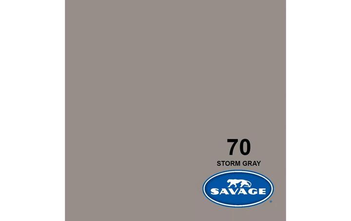 Image du produit Savage Fond papier 2.18 x 11 m Storm Grey (218 cm, 1100 cm)