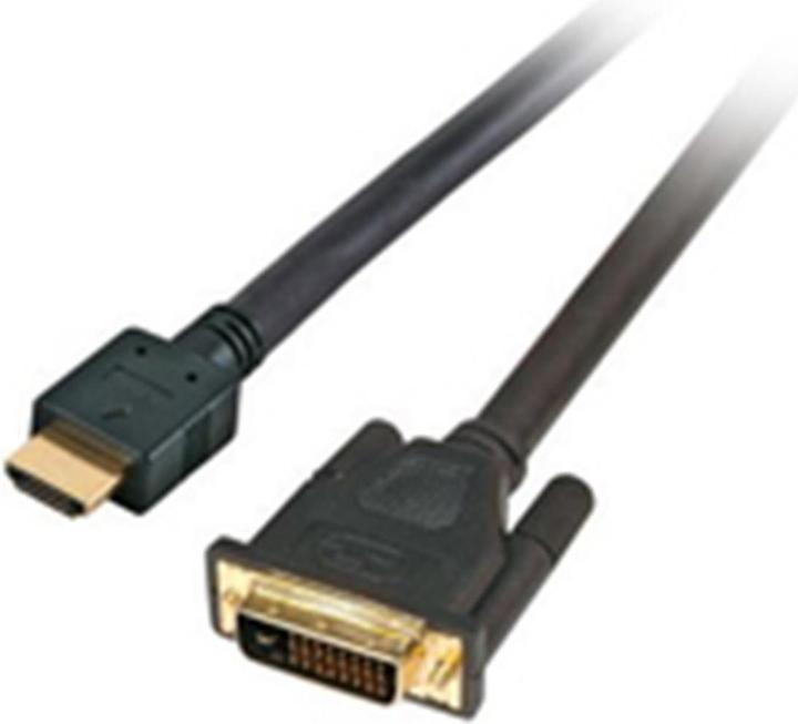 Immagine prodotto M-Cab CAVO DA HDMI A DVI-D NERO 2.0M DVI-D 24+1 FULL HD ORO M/M (2 m, DVI)