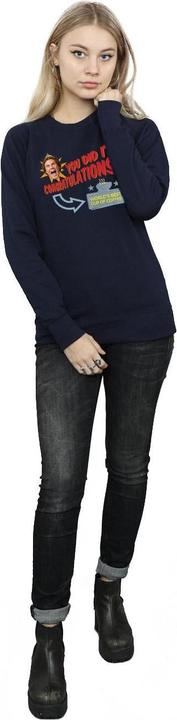 Actual product image Elf Womens/Ladies World's Best Coffee Sweatshirt (XL)