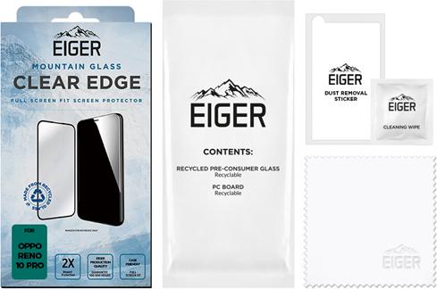 Image du produit Eiger Mountain Glass Clear Edge (1 pièce(s), Oppo Reno 10 Pro)