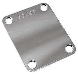 Produktbild AllParts AP AP 0601-010 Halsplatte mit S. Nr. chr (Instrumenten Ersatzteile)