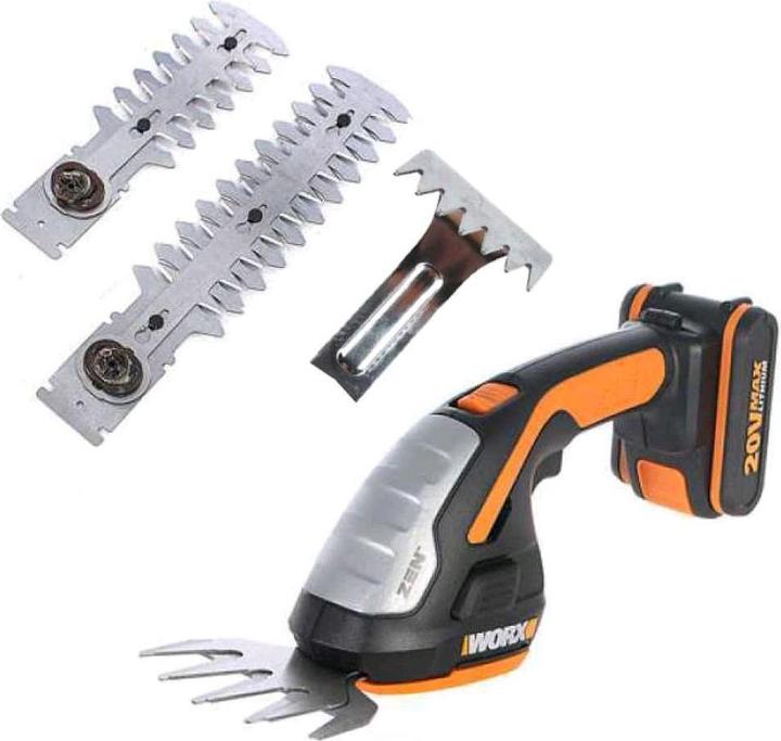 Immagine prodotto Worx Forbici a batteria WG801E.5 20 cm (Tagliasiepi a batteria)
