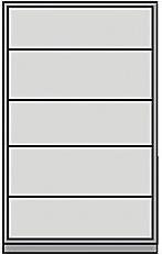 Produktbild Mauser Schiebetürschrank (120 x 42 x 196.5 cm)
