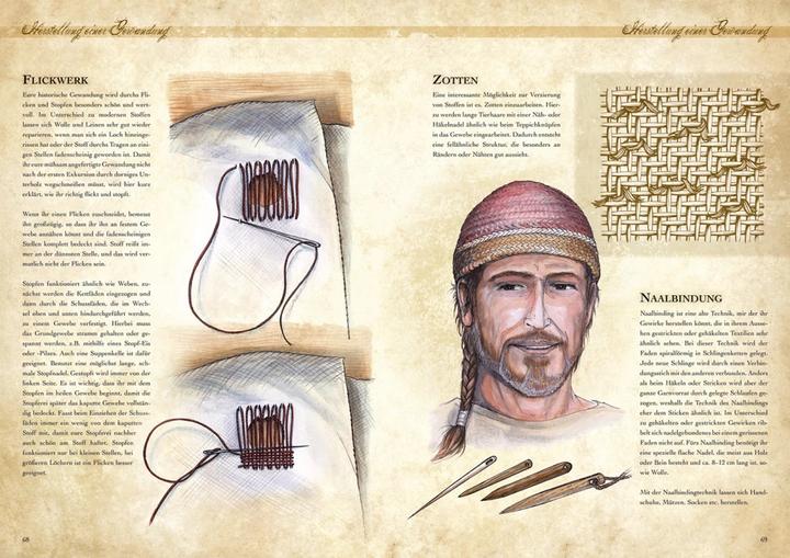 Immagine prodotto Kleidung des Mittelalters selbst anfertigen - Gewandungen der Wikinger (Tedesco, ADLER, Carola, 2015)