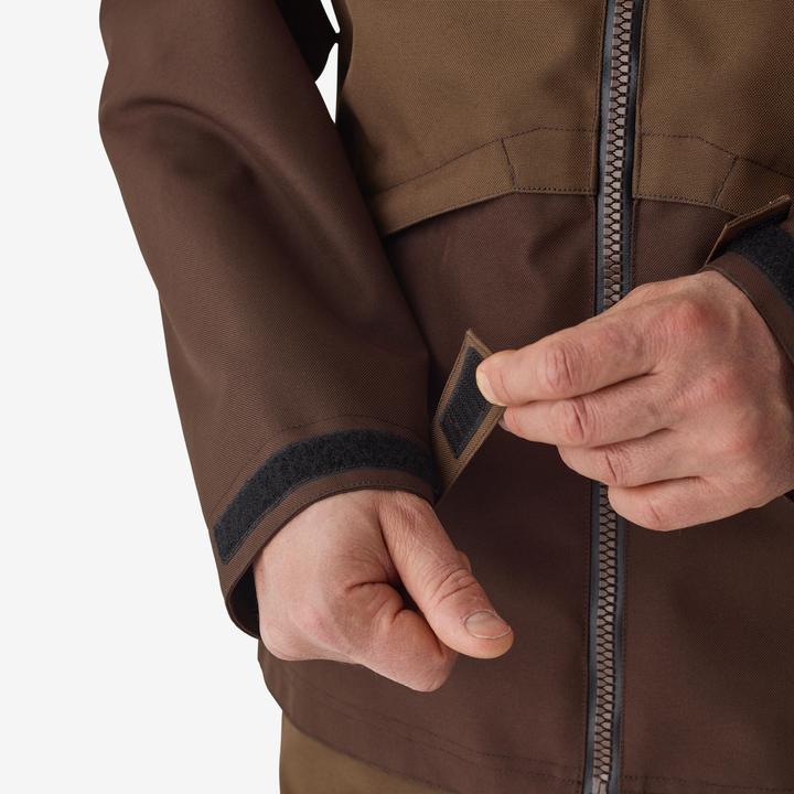 Actual product image Solognac Hunting reinforced jacket woodland 500 two-tone (XXL)