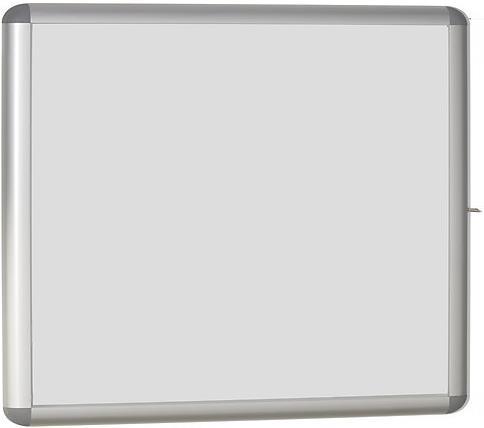 Image du produit kaiserkraft Vitrine d'affichage RONDO (Tableau magnétique, 116 x 100 cm)