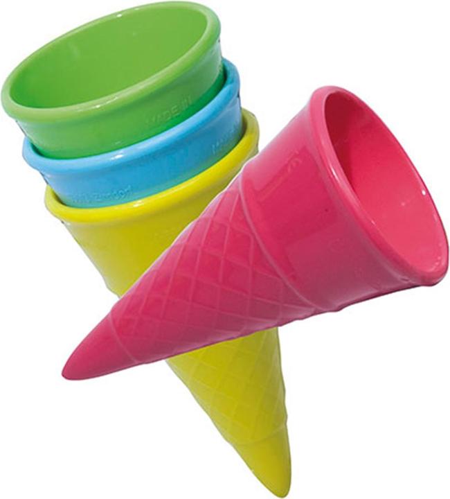 Actual product image Spielstabil Ice cream cone colors pastel