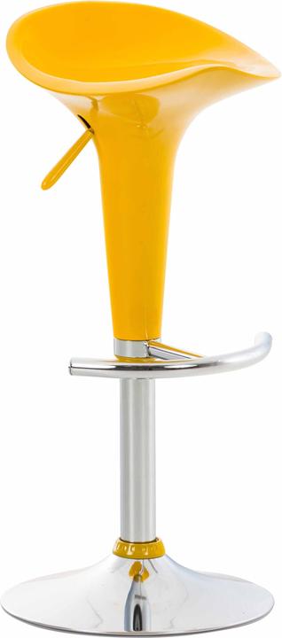 CLP Tabouret de bar Saddle, jaune
