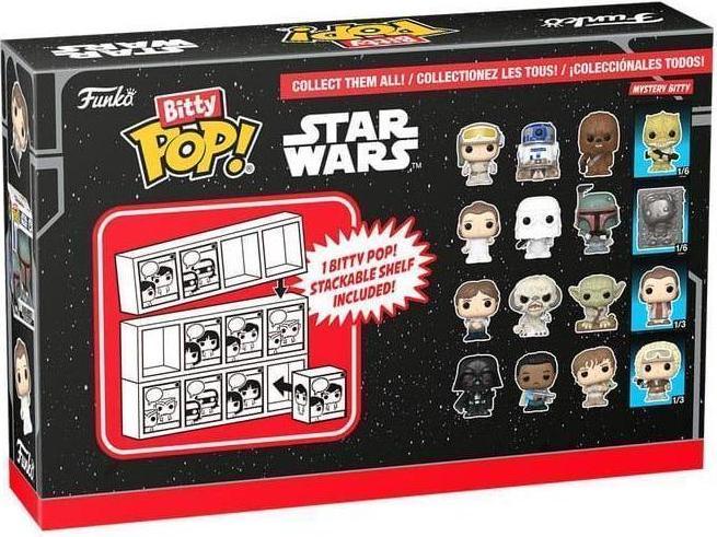 Actual product image Funko Star Wars Bitty POP! Vinyl Figuren 4er-Pack Luke 2,5 cm