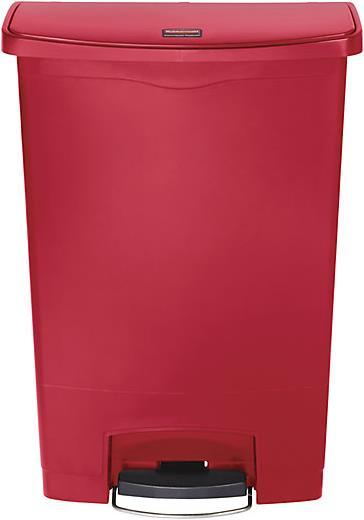Image du produit Rubbermaid Collecteur de déchets à pédale mobile (90 l)
