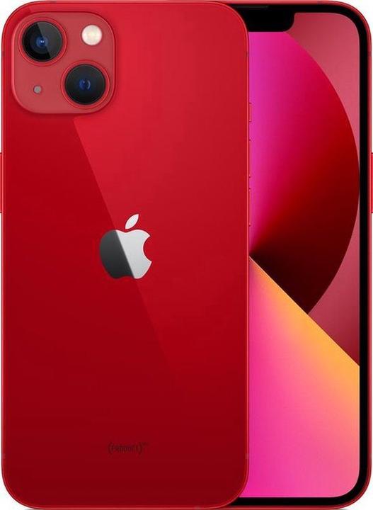 Immagine prodotto Re!commerce iPhone 13 (256 GB, Rosso, Red, 6.10", 12 Mpx, SIM + eSIM, A / Come nuovo)
