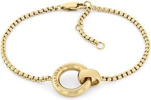 Actual product image Tommy Hilfiger - Gold-plated steel bracelet for women Circles 2780947