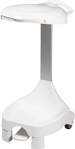 Actual product image kaiserkraft Plastic pedal waste bag holder (120 l)