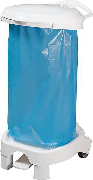 Actual product image kaiserkraft Plastic pedal waste bag holder (120 l)