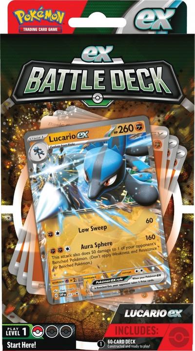 Produktbild Pokémon Battle Deck Lucario (Englisch)