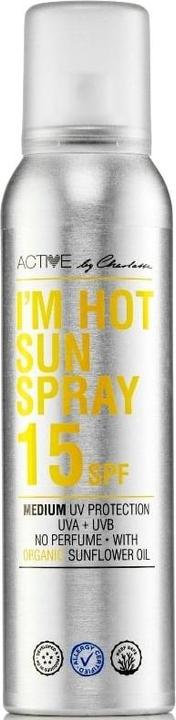 Produktbild Active by Charlotte I'M Hot Sun Spray SPF 15 150 ml (Sonnenspray, SPF 15, 150 ml)