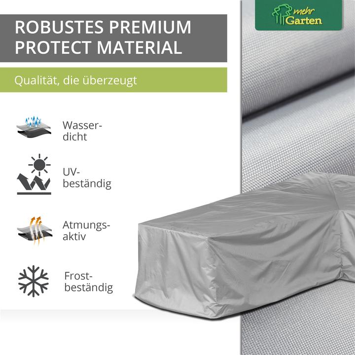 Produktbild Mehr Garten Protect Loungegruppen L-Form asymmetrisch