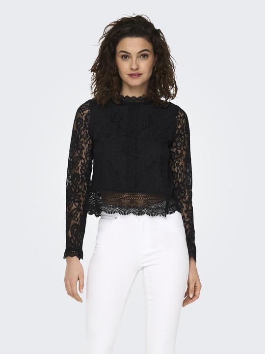 Image du produit Only Haut en dentelle avec manches longues (XS)