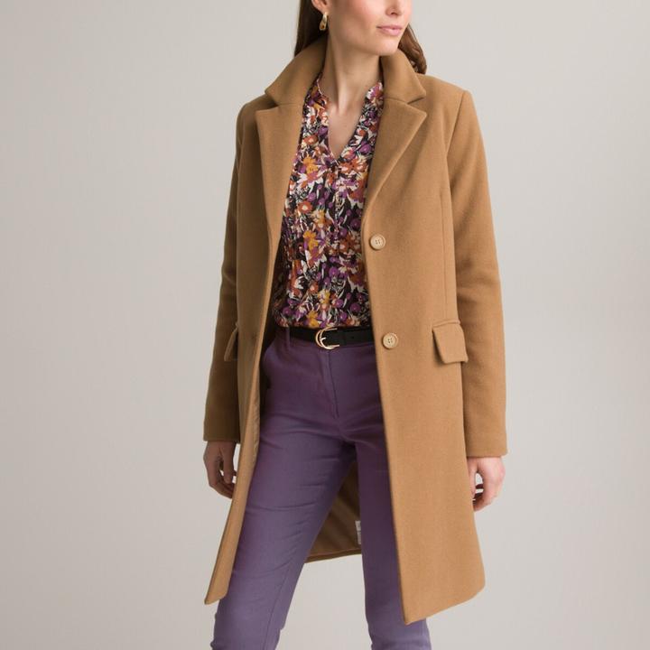 Image du produit Anne Weyburn Manteau mi-long avec fermeture à boutons (52)