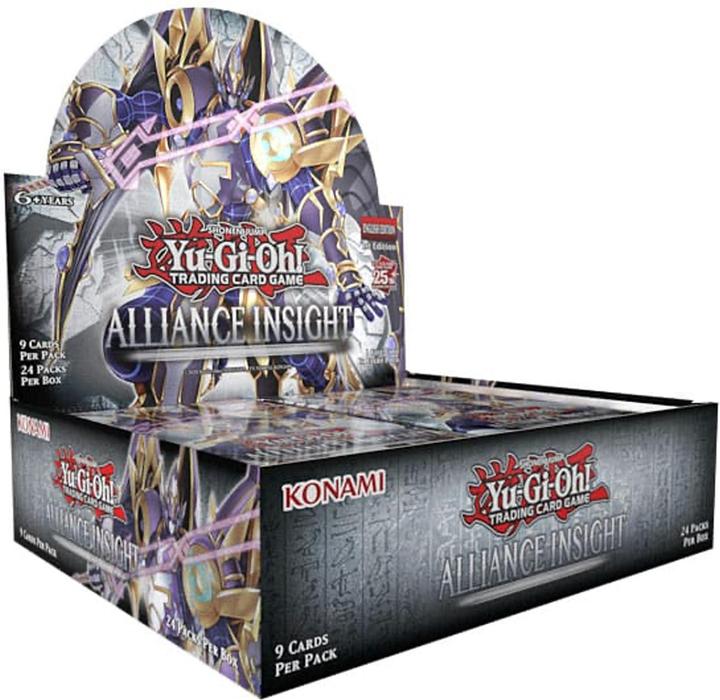 Actual product image Yu-Gi-Oh Alliance Insight Booster Box EN (German, Booster display)