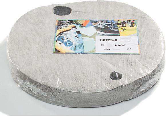 Actual product image kaiserkraft Binding fleece drum supports (25 pcs.)