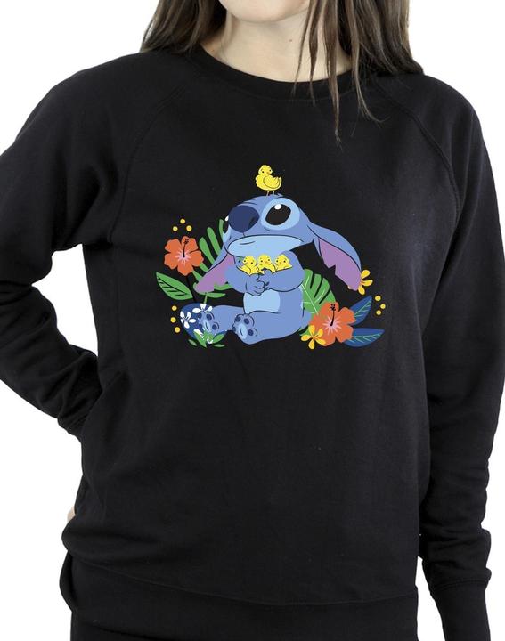 Actual product image Disney Womens/Ladies Lilo & Stitch Birds Sweatshirt (L)