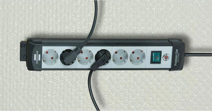Image du produit Brennenstuhl Ligne Premium (4 x, CEE 7/3, 5 m)
