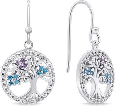 Actual product image Brilio Silver - Popular silver earrings Tree of Life EA728W
