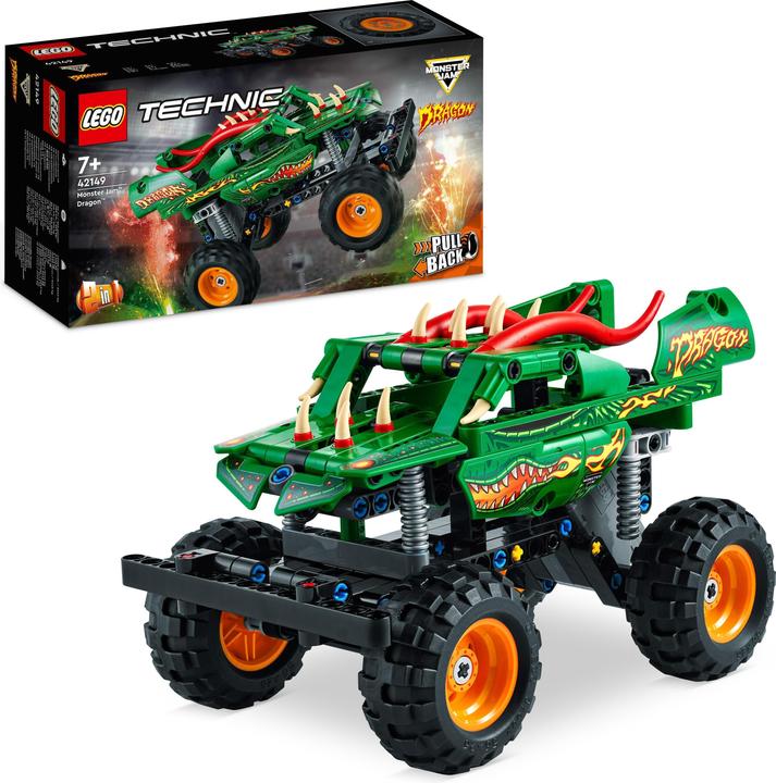 Produktbild LEGO Monster Jam Dragon (42149, LEGO Technic)