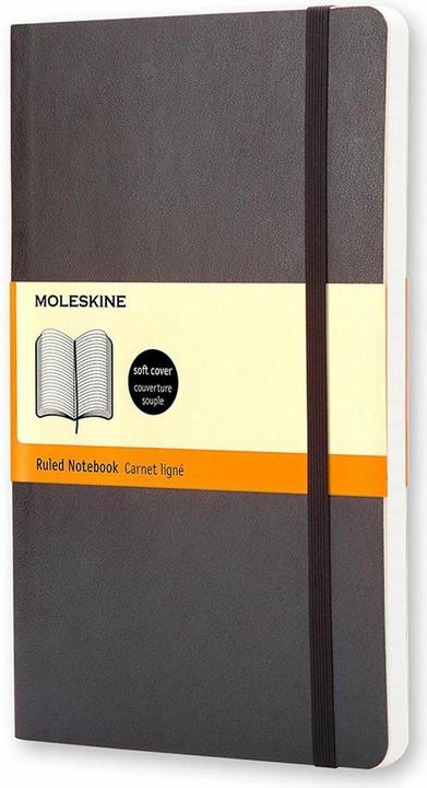 Moleskine Classic Soft Large (A5, Liniert, Weicher Einband)