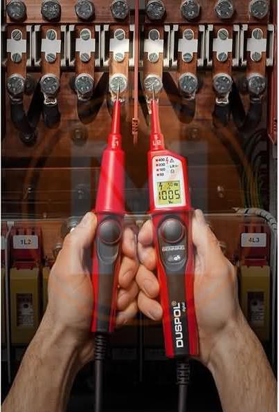 Image du produit Benning Testeur de tension bipolaire DU (CAT IV 600V, CAT III 1000V)