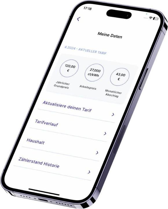 Actual product image IOmeter Energiekosten-Messgerät-Zubehör mit App-Steuerung
