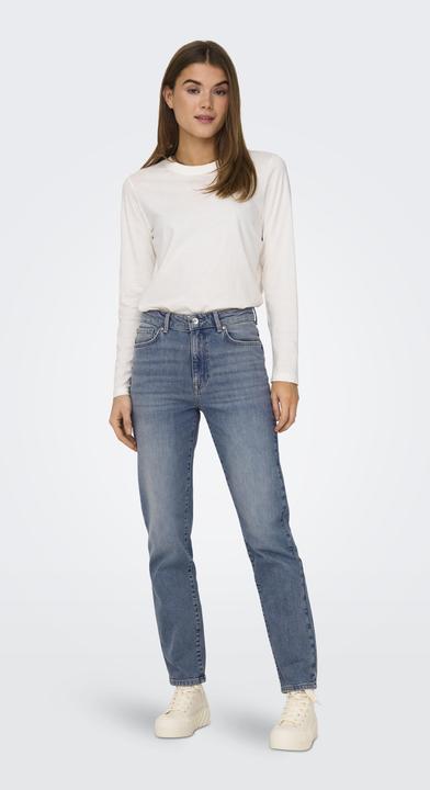 Immagine prodotto Only Taglio dritto Vita alta Jeans dalla vestibilità dritta (25)