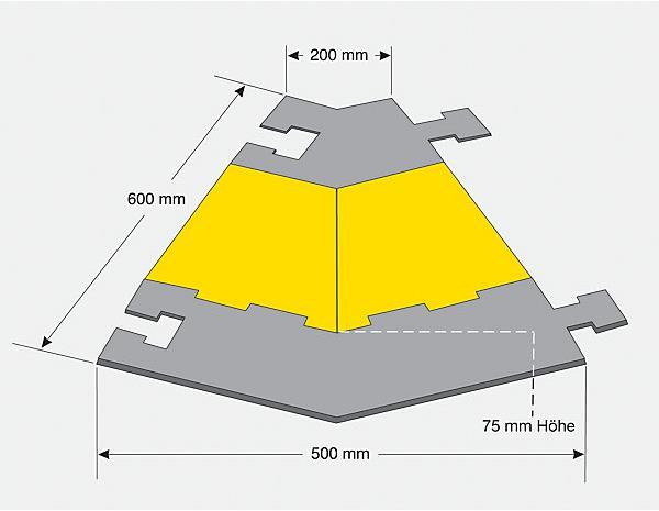 Actual product image kaiserkraft Cable bridge, large (Cable bridge, 60 cm)