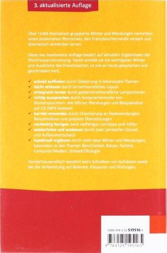 Produktbild Thematischer Grund- und Aufbauwortschatz Französisch (Deutsch, Wolfgang Fischer, 2009)