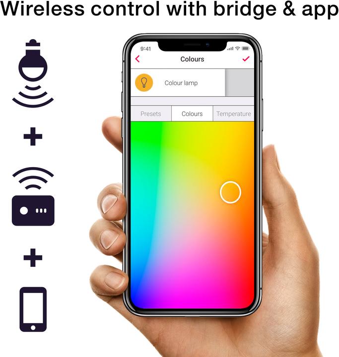 Actual product image Innr Smart Flex strip FL 140 C (Warm white, Neutral White, Cold White, RGBW, 400 cm, Indoor)