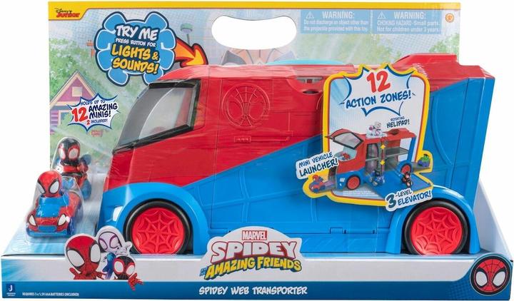 Produktbild Spiderman Spidey Spinnennetz Transporter