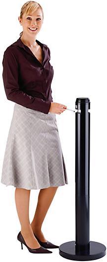 Produktbild Rubbermaid Aschersäule aus Aluminium