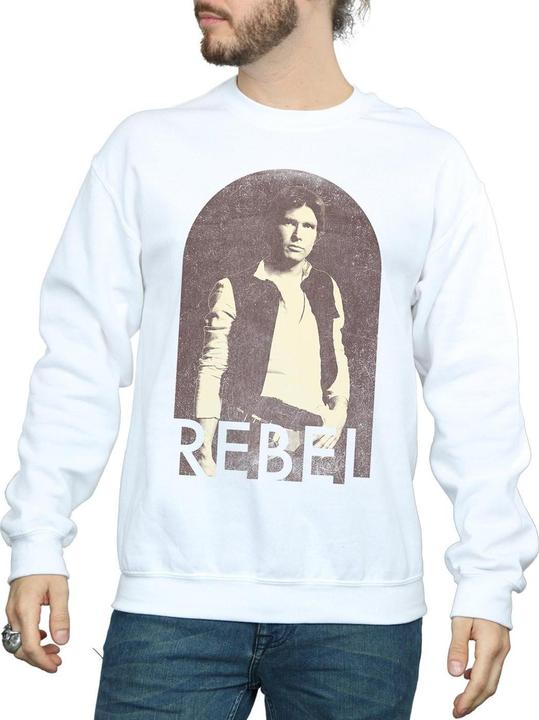Immagine prodotto Star Wars Han Solo Rebel Felpa Uomo (L)