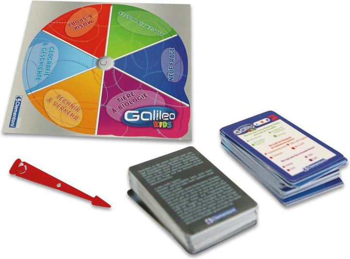 Actual product image Clementoni Galileo: Discover Knowledge quiz game for kids (German)