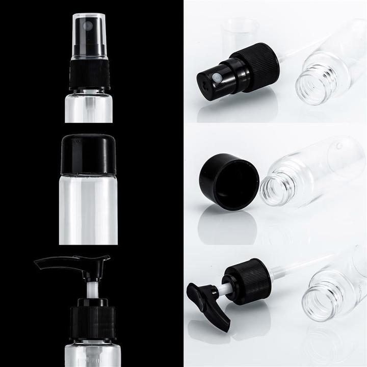 Image du produit Intirilife Lot de 6 bouteilles TRANSPARENTES