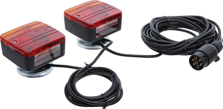Image du produit BGS Feux de remorque avec support magnétique 2 pièces