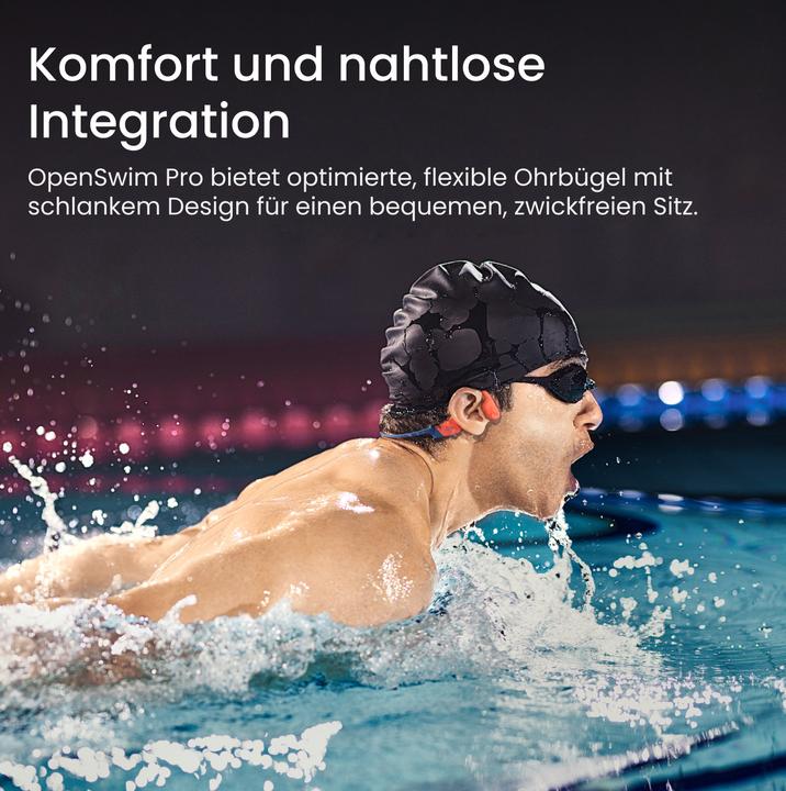 Immagine prodotto Shokz OpenSwim Pro (NC, 9 h, Senza fili)