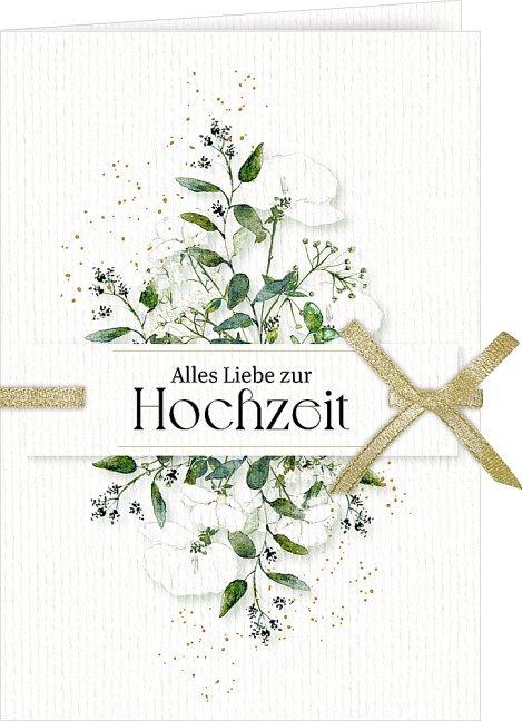 Produktbild Grusskarte mit Kuvert - Alles Liebe zu H (1 Stk.)