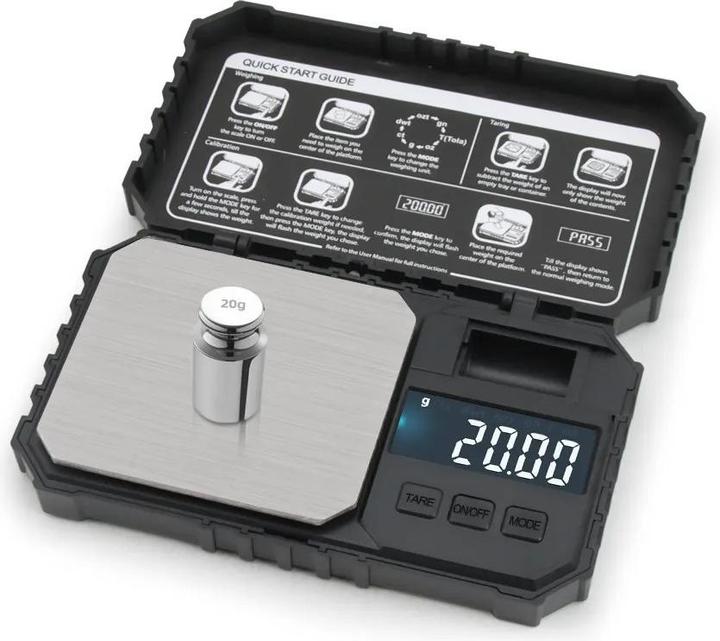 Immagine prodotto Swissdetector Bilancia tascabile di precisione 200g x 0,01g Gioielleria Bilancia da grammi