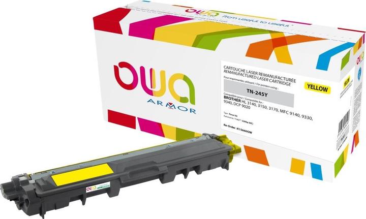 Image du produit Armor OWA Toner compatible Brother TN-241Y, TN-242Y, TN-245Y, TN-246Y (Y)