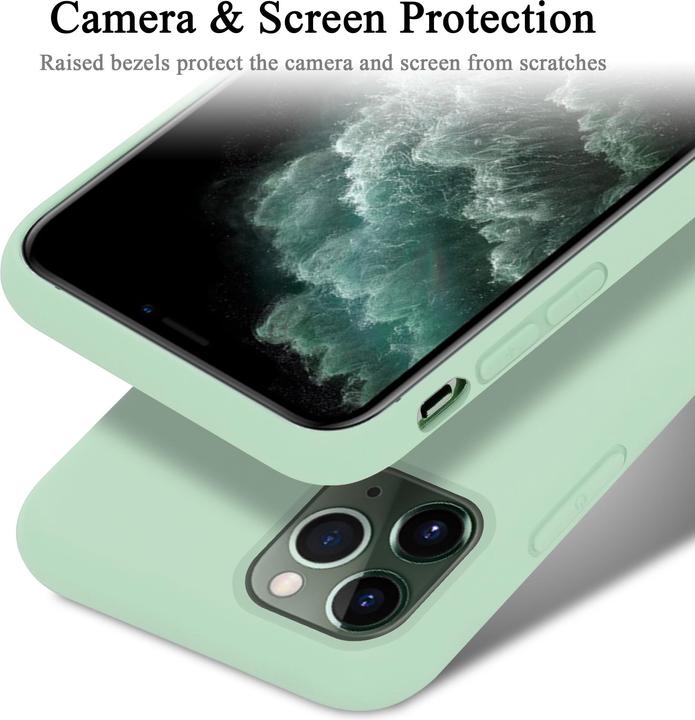 Immagine prodotto Cadorabo Copertura della cassa del silicone liquido TPU (Apple iPhone 11 Pro Max)
